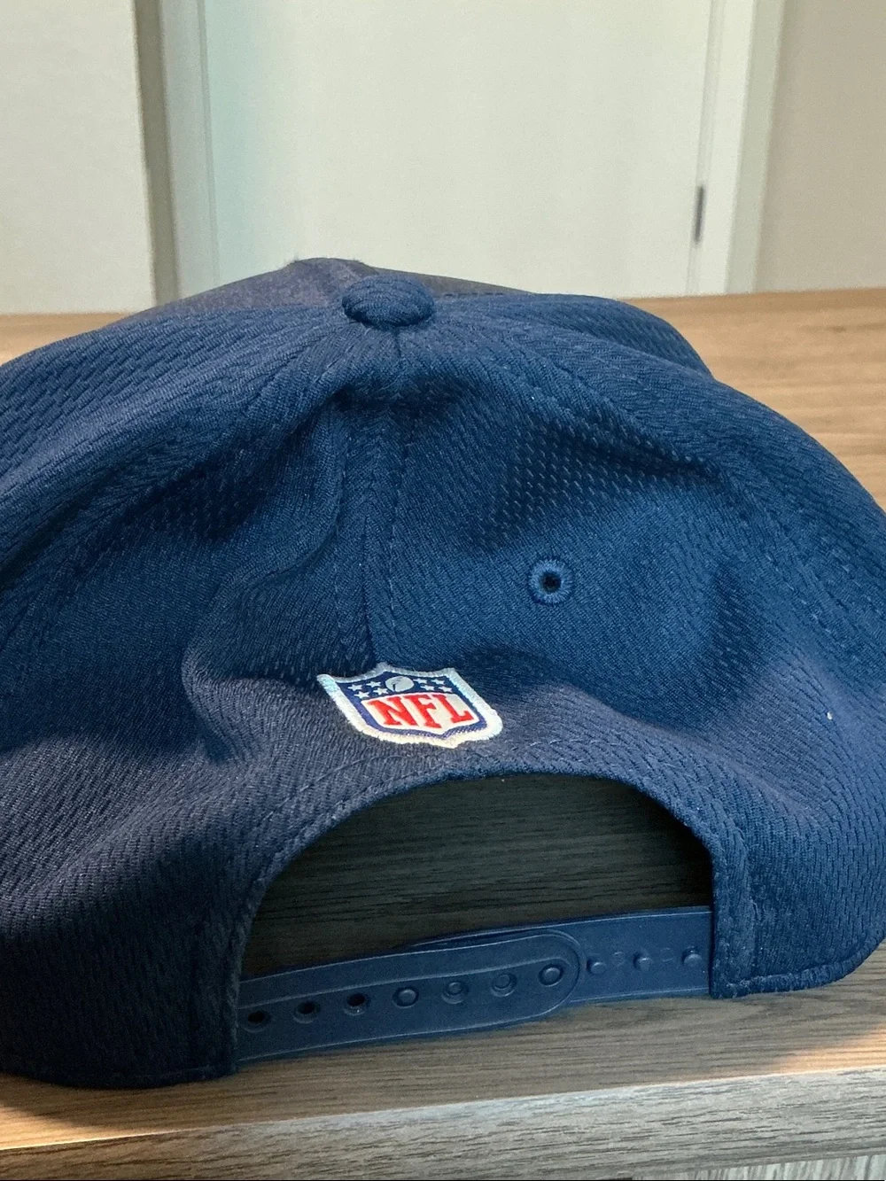 New Era Navy and White Denver Broncos 9FIFTY Snapback Hat
